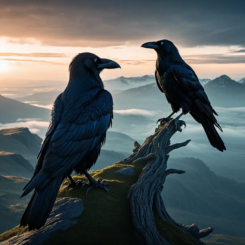 Hugin and Munin Myth Meaning & Symbolism