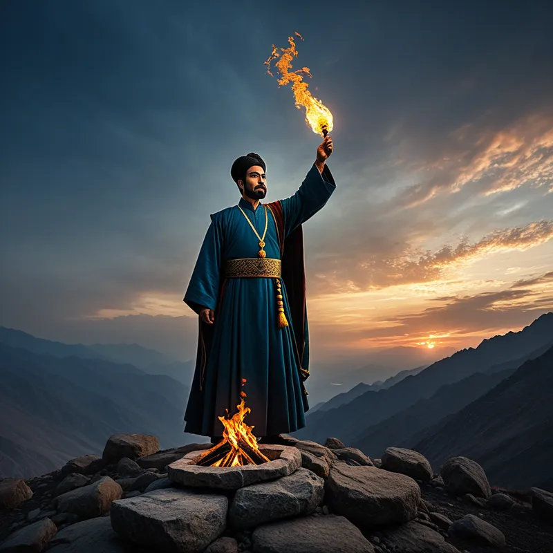 Hushang and Fire Discovery Myth Meaning & Symbolism