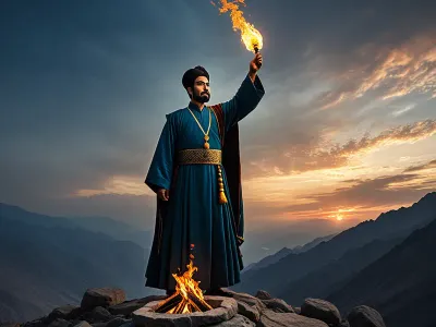 Hushang and Fire Discovery Myth Meaning & Symbolism