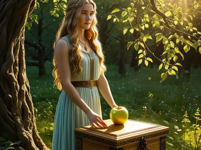 Idunn's Golden Apples Myth Meaning & Symbolism