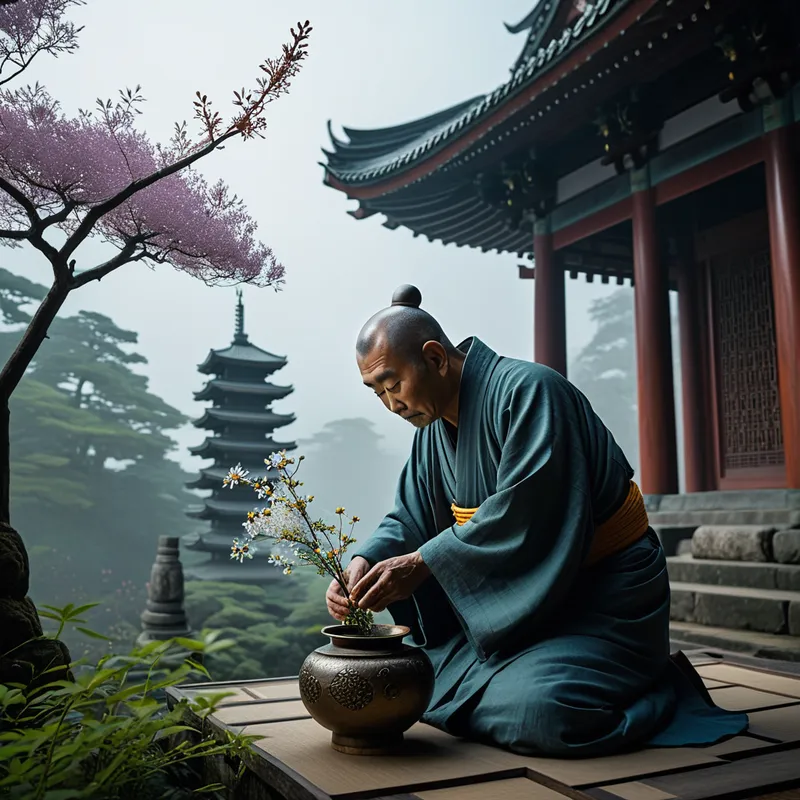 Ikebana Myth Meaning & Symbolism