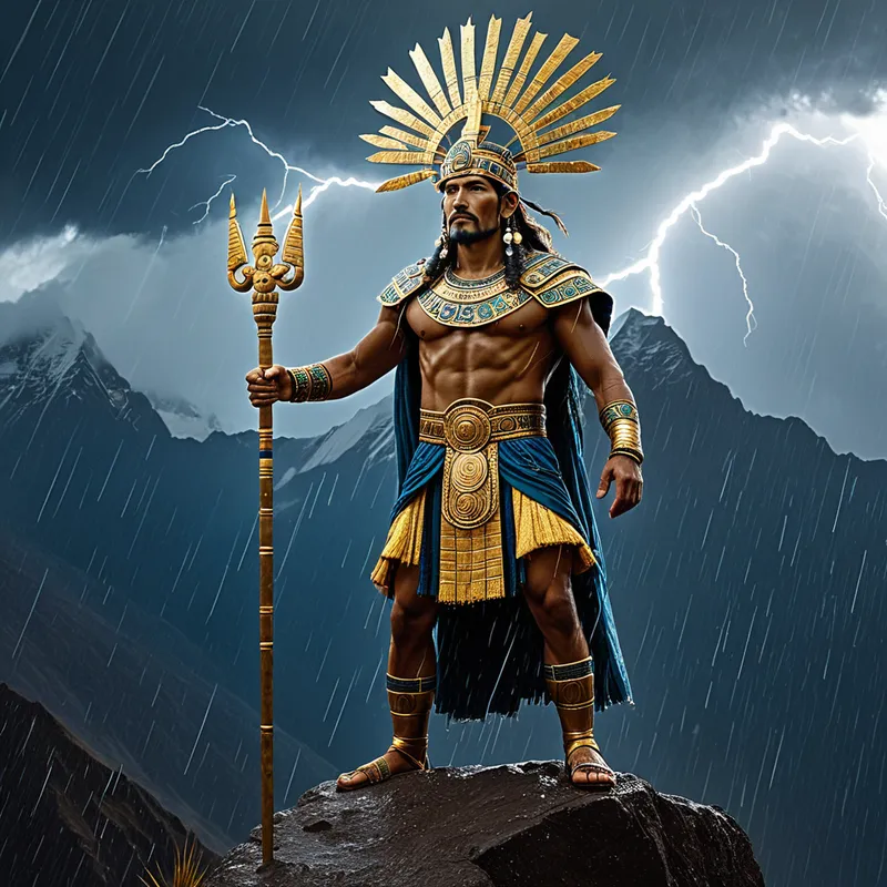 Illapa Thunder God Myth Meaning & Symbolism