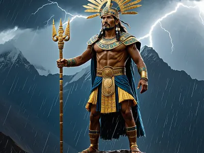 Illapa Thunder God Myth Meaning & Symbolism