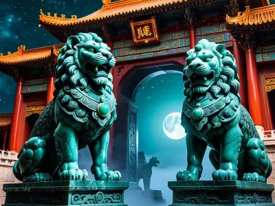 Imperial Guardian Lions Myth Meaning & Symbolism