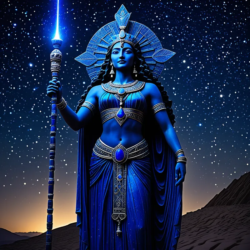 Inanna's Lapis Lazuli Measuring Rod Myth Meaning & Symbolism