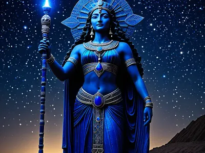 Inanna's Lapis Lazuli Measuring Rod Myth Meaning & Symbolism