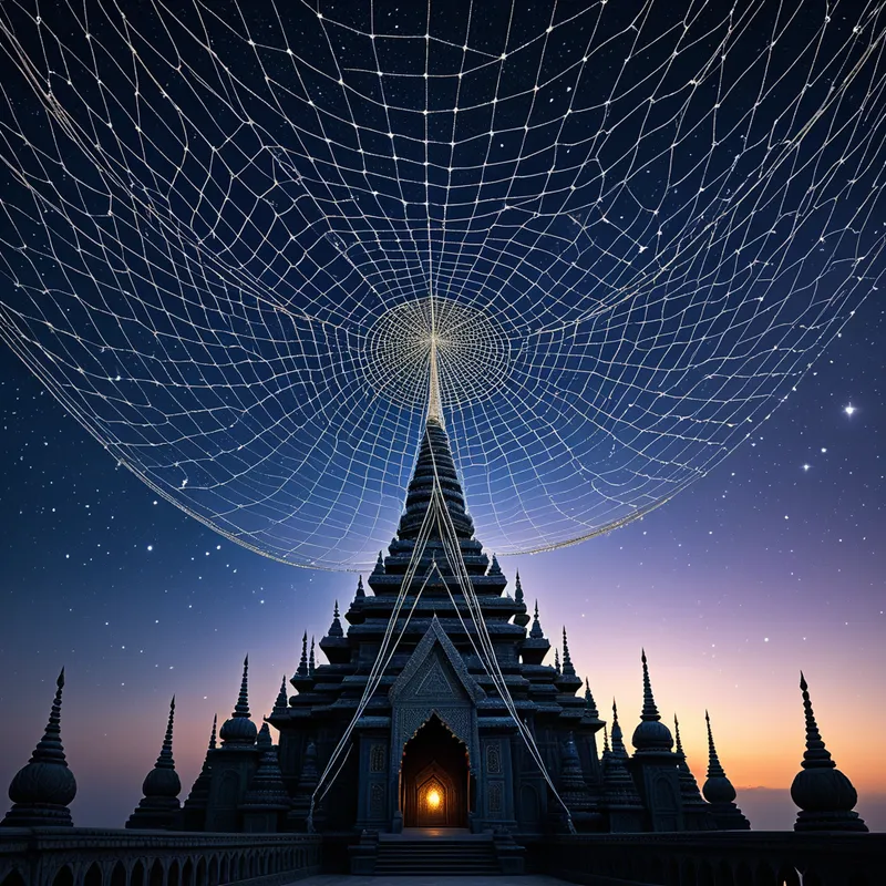 Indra's Net Myth Meaning & Symbolism