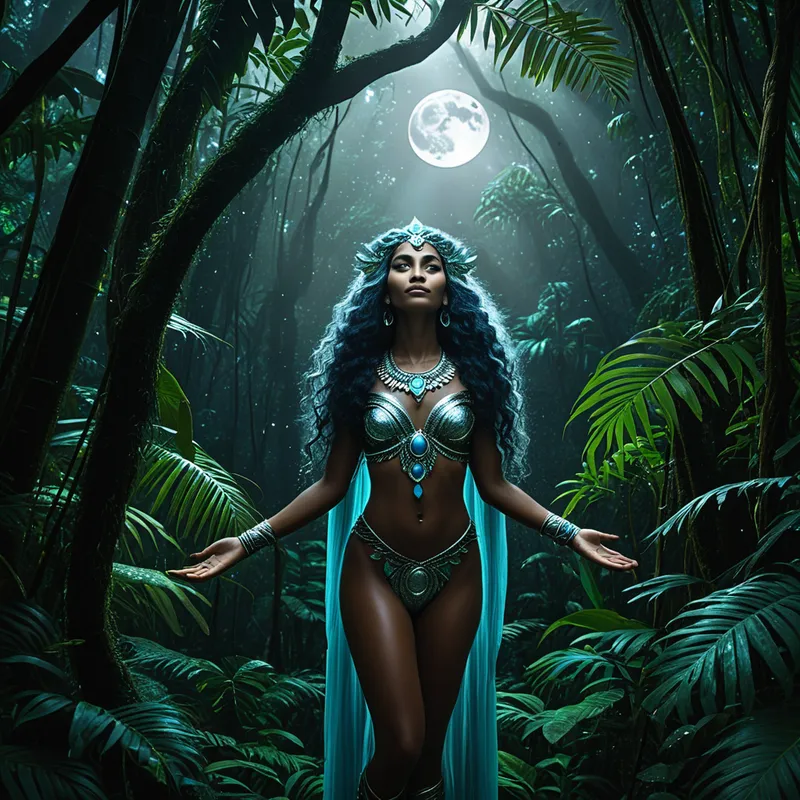 Jaci Moon Goddess Myth Meaning & Symbolism