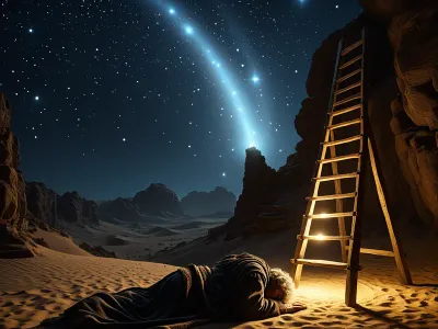 Jacob's Pillar at Bethel Myth Meaning & Symbolism