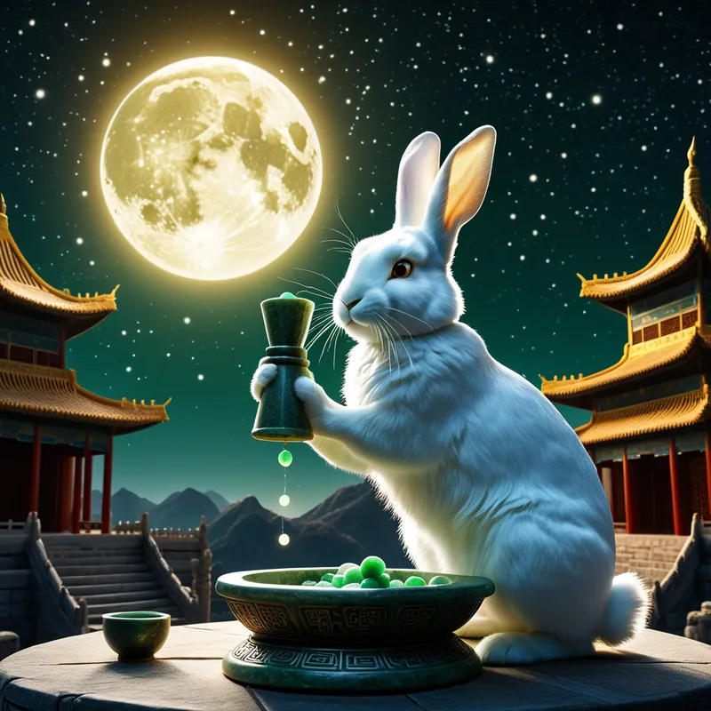 Jade Rabbit Myth Meaning & Symbolism
