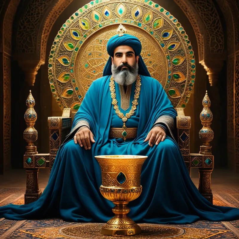 Jamshid and the Jeweled Cup Myth Meaning & Symbolism