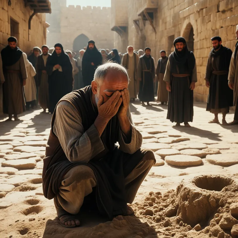 Jesus healing the blind man Myth Meaning & Symbolism