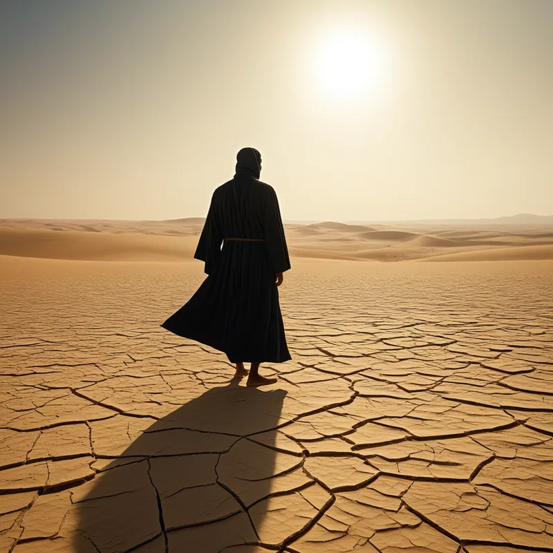 Jesus in the desert Myth Meaning & Symbolism