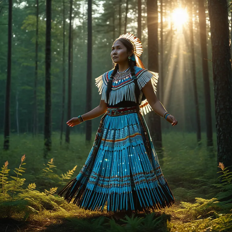 Jingle Dress Myth Meaning & Symbolism