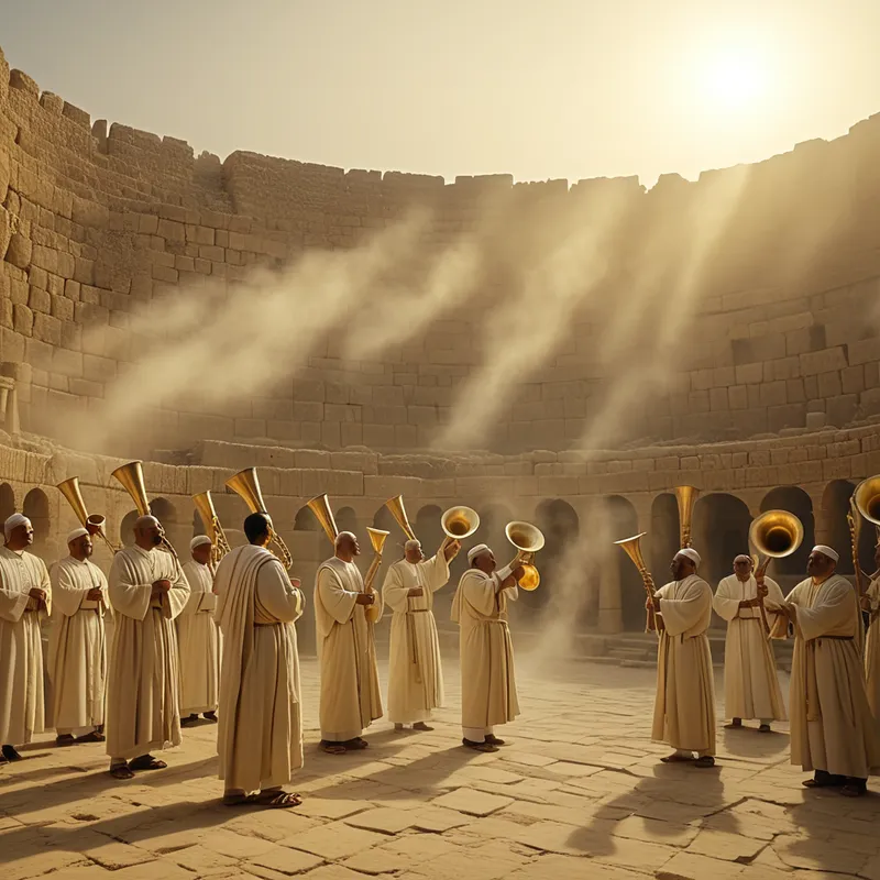 Joshua's Trumpets Myth Meaning & Symbolism