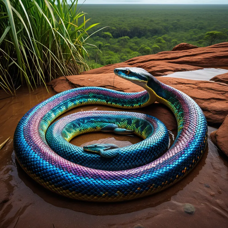 Julunggul Rainbow Snake Female Myth Meaning & Symbolism