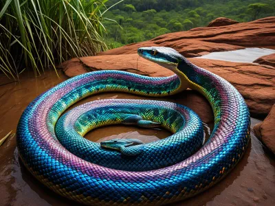 Julunggul Rainbow Snake Female Myth Meaning & Symbolism