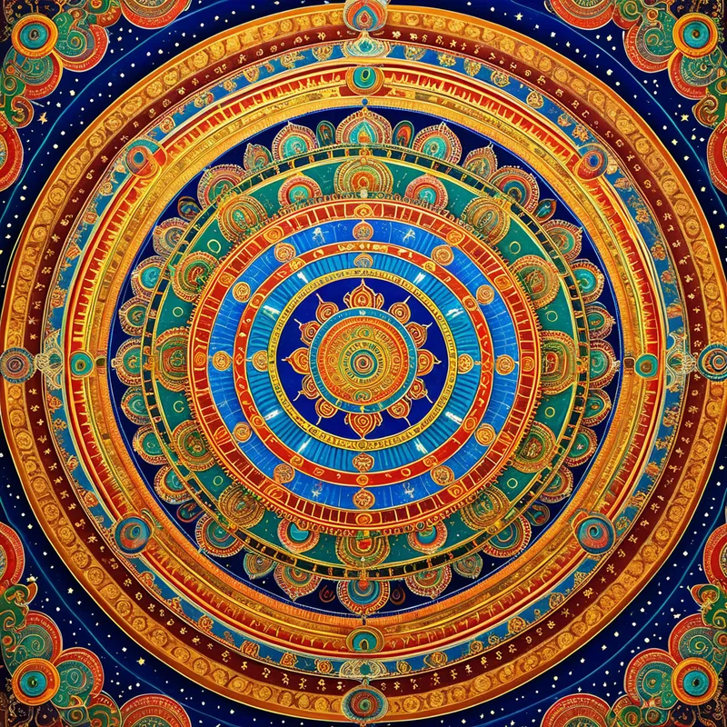Kalachakra Mandala Myth Meaning & Symbolism
