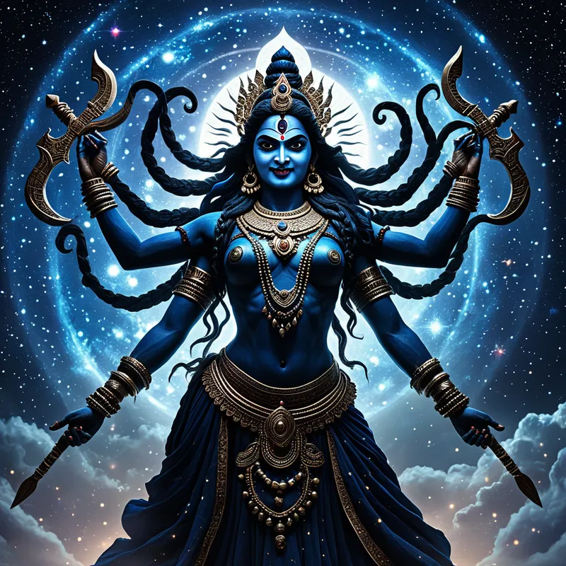 Kali's Dance Myth Meaning & Symbolism