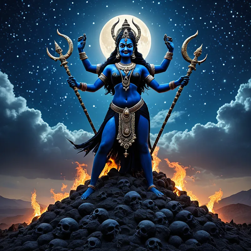 Kali's Night Myth Meaning & Symbolism