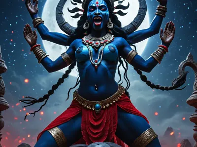 Kali's Tongue Myth Meaning & Symbolism