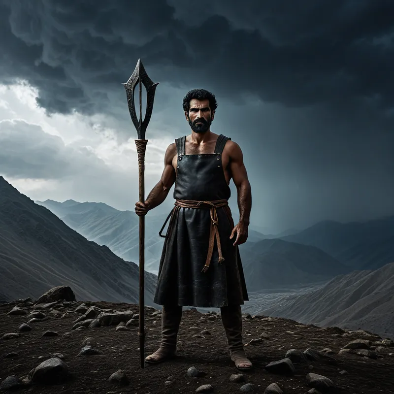 Kaveh the Blacksmith Myth Meaning & Symbolism