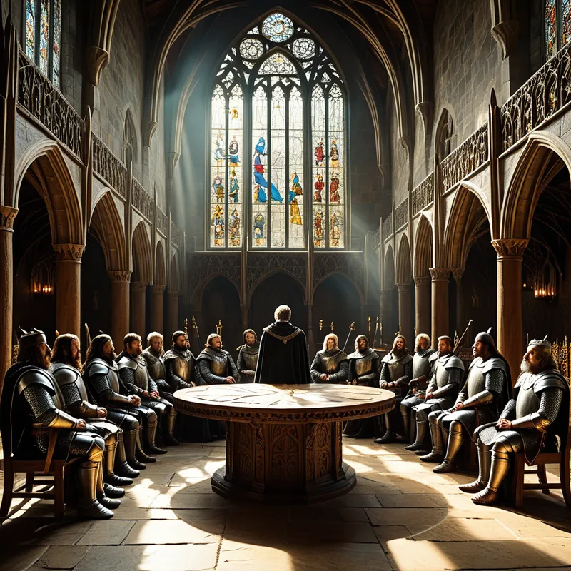 Knights of the Round Table Myth Meaning & Symbolism