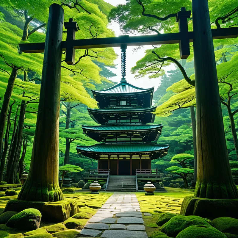 Koke-dera Myth Meaning & Symbolism