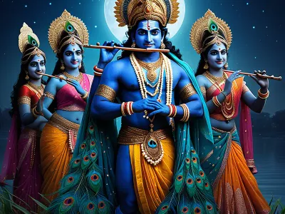 Krishna and the Gopis Myth Meaning & Symbolism