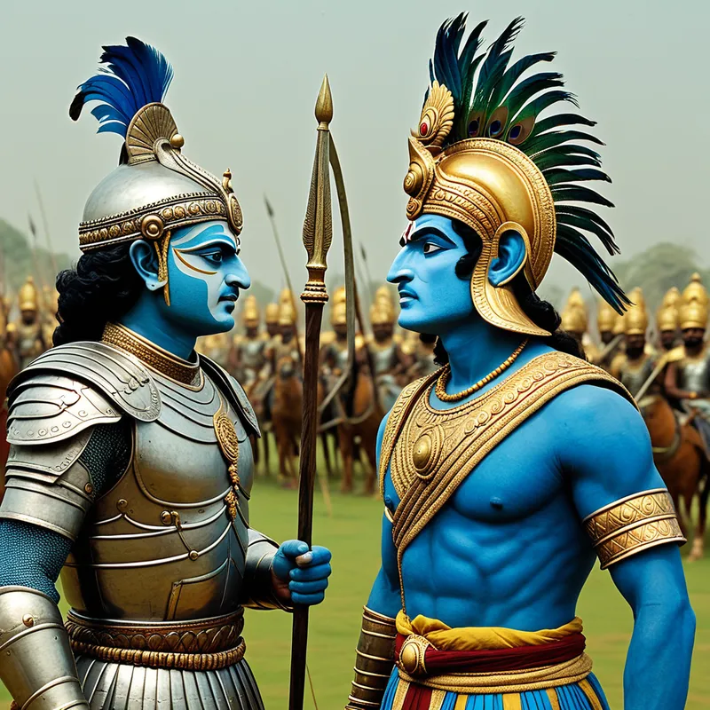 Krishna-Arjuna Dialogue Myth Meaning & Symbolism