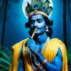Krishna's Blue Myth Meaning & Symbolism