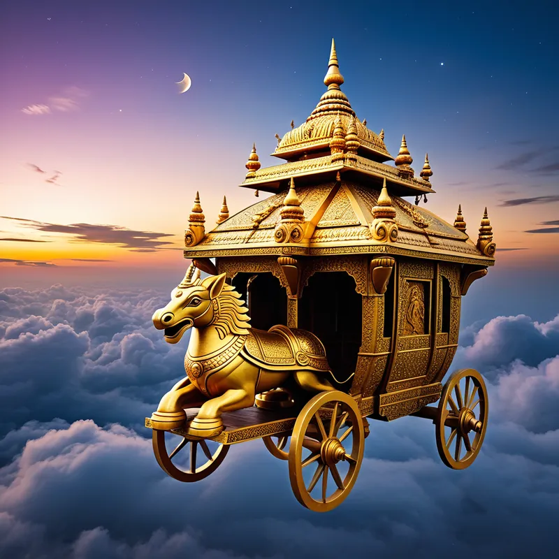 Kubera's Pushpaka Myth Meaning & Symbolism