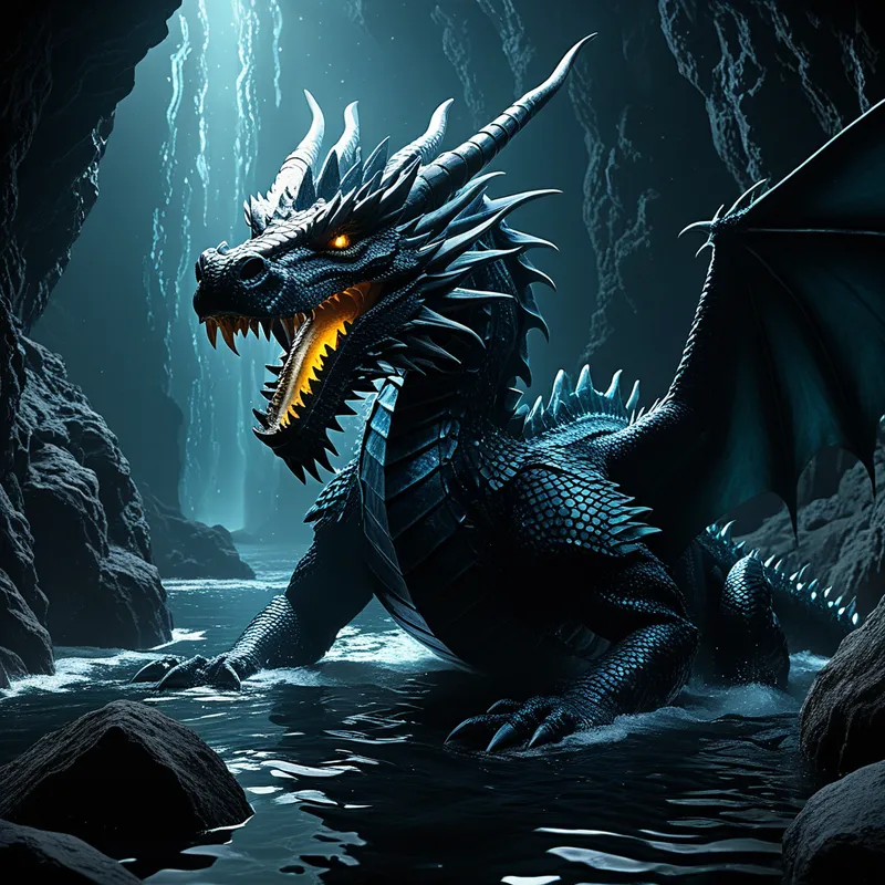 Kur the Underworld Dragon Myth Meaning & Symbolism