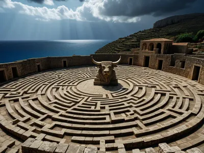 Labyrinth of Minos Myth Meaning & Symbolism