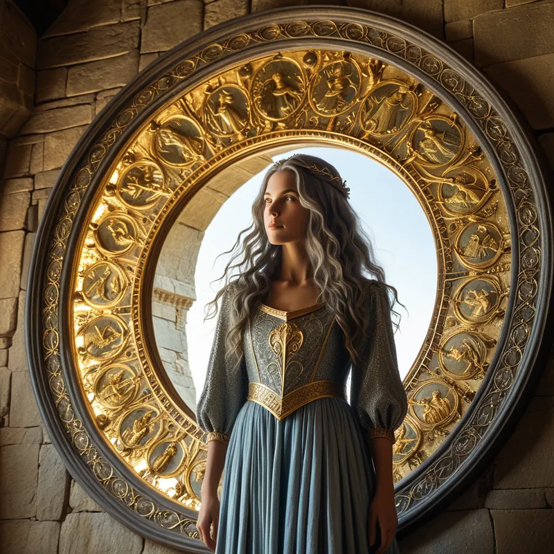 Lady of Shalott's Mirror Myth Meaning & Symbolism