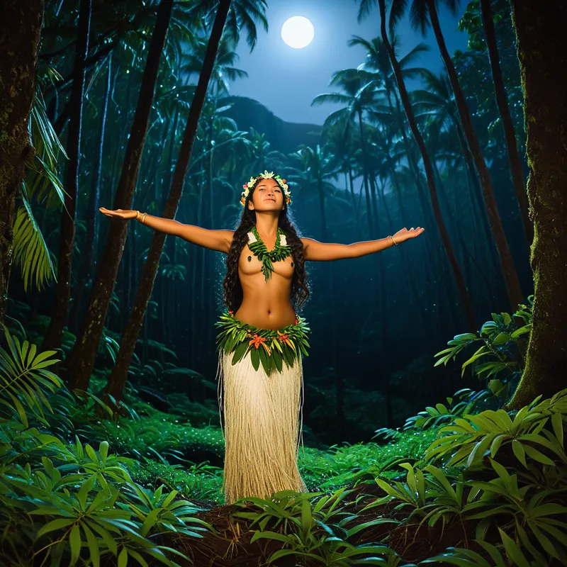 Laka Goddess of the Hula Myth Meaning & Symbolism