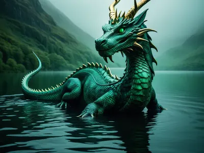 Lake Dragons Myth Meaning & Symbolism