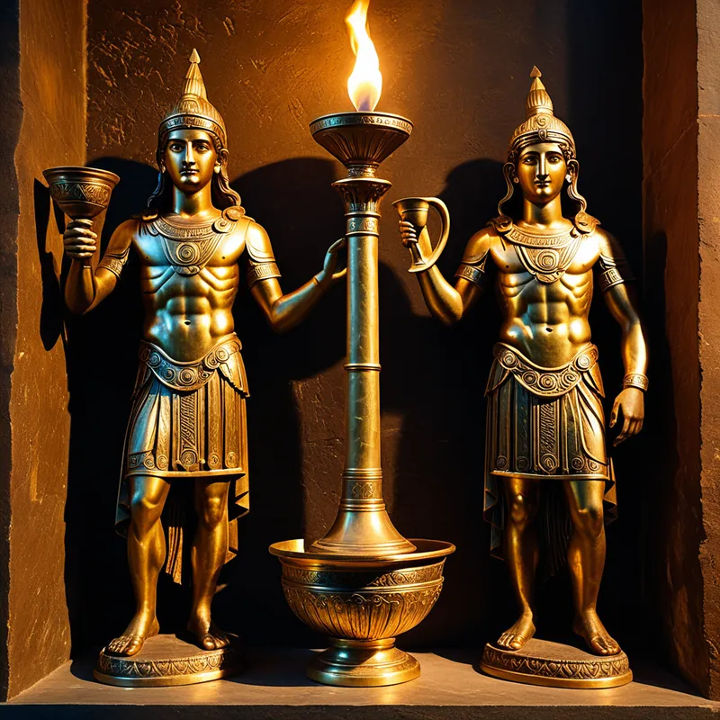 Lares Familiares Myth Meaning & Symbolism