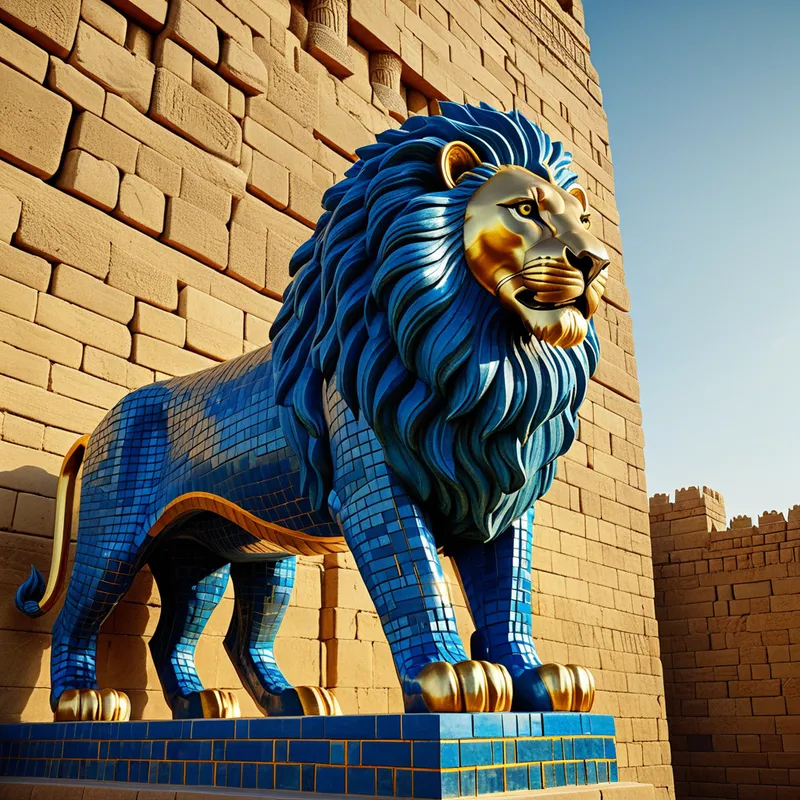 Lion of Babylon Myth Meaning & Symbolism