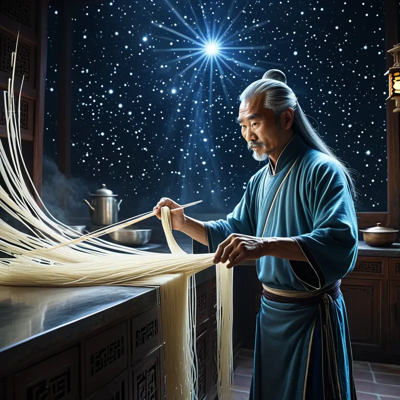 Longevity Noodles Myth Meaning & Symbolism