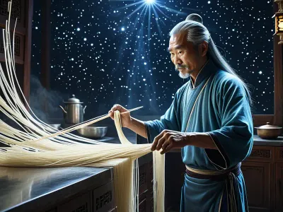 Longevity Noodles Myth Meaning & Symbolism