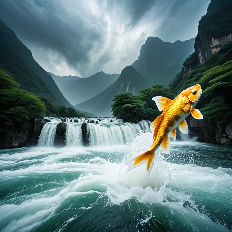 Longmen Koi Myth Meaning & Symbolism