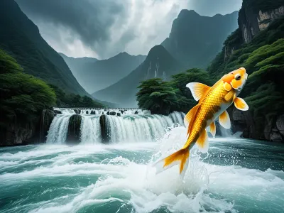 Longmen Koi Myth Meaning & Symbolism