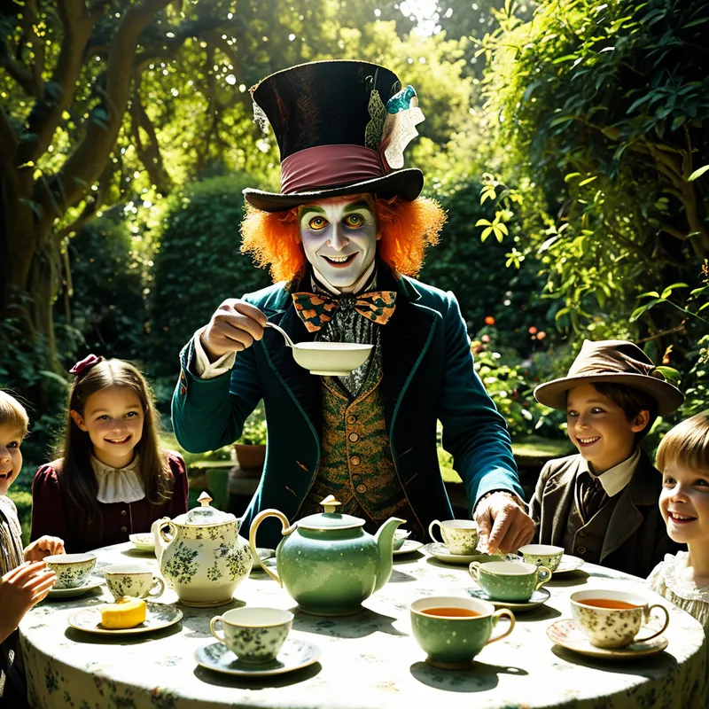 Mad Hatter's Tea Party Myth Meaning & Symbolism