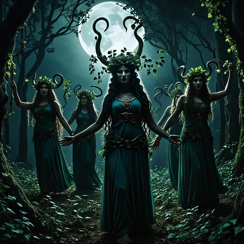 Maenads / Bacchantes Myth Meaning & Symbolism