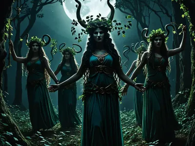 Maenads / Bacchantes Myth Meaning & Symbolism