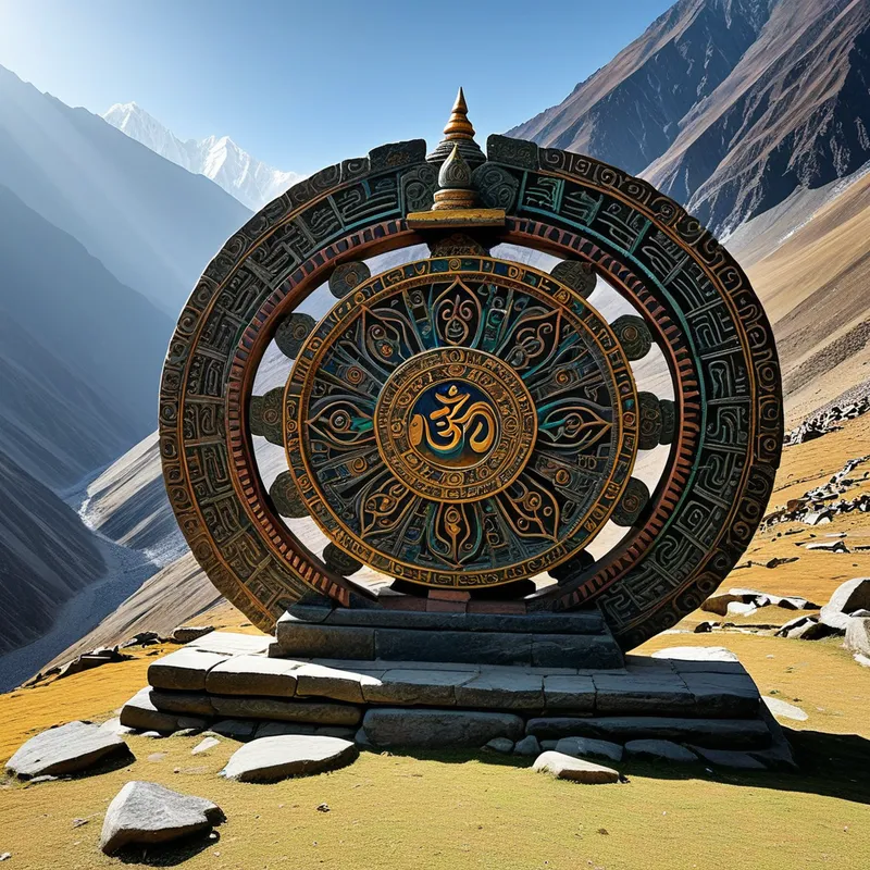 Mani Wheel Myth Meaning & Symbolism