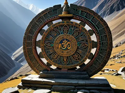 Mani Wheel Myth Meaning & Symbolism