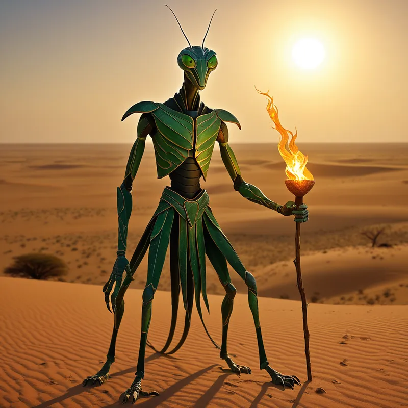 Mantis as Trickster and Creator Myth Meaning & Symbolism