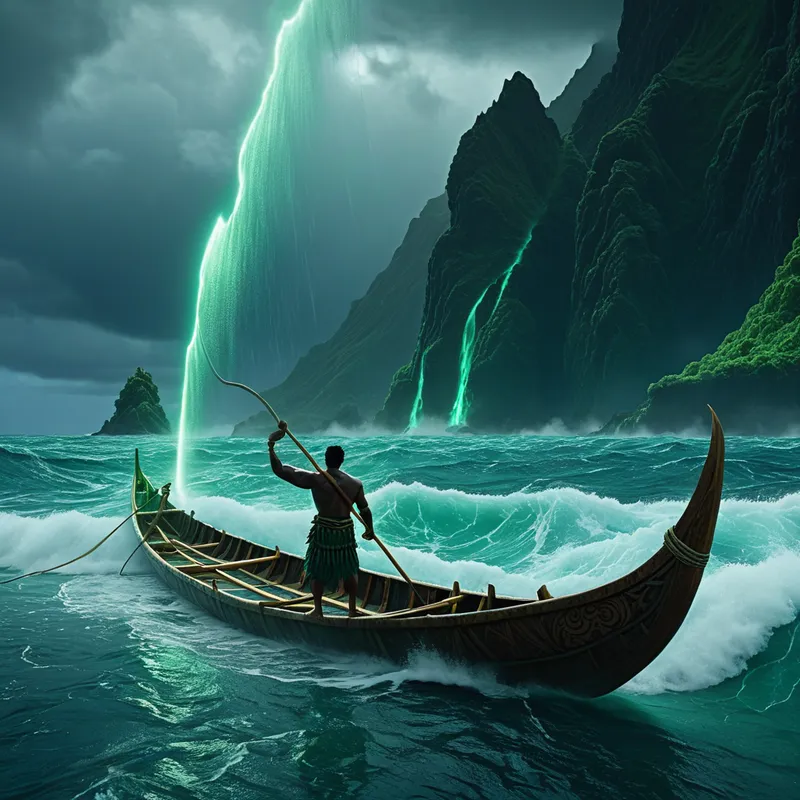 Maui's Fishhook Myth Meaning & Symbolism